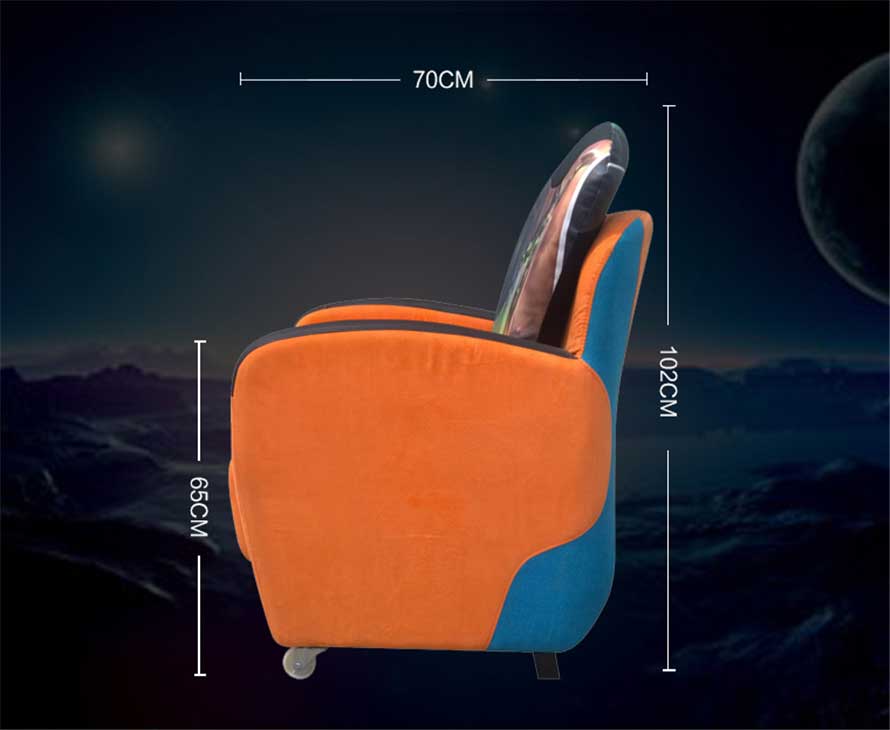 夢達休閑網(wǎng)吧沙發(fā)尺寸示意圖