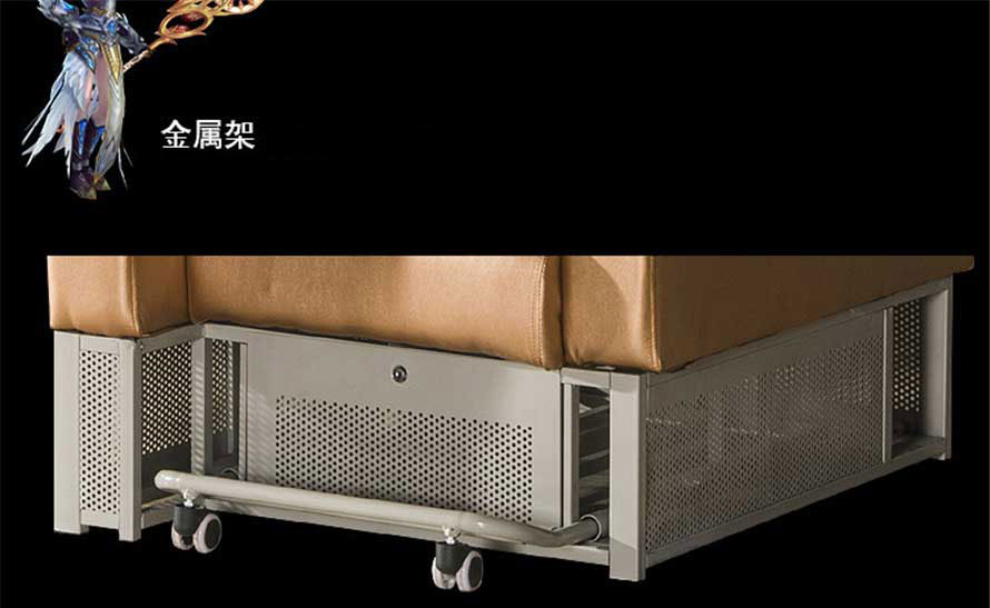 夢(mèng)達(dá)網(wǎng)吧一體桌優(yōu)質(zhì)金屬框架結(jié)構(gòu)