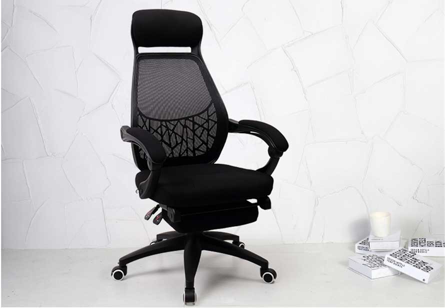 夢達(dá)黑白色網(wǎng)吧電競椅設(shè)計(jì)效果圖