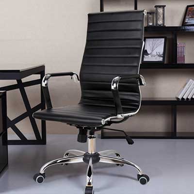 夢達(dá)弓形皮藝網(wǎng)吧電腦椅_型號US007