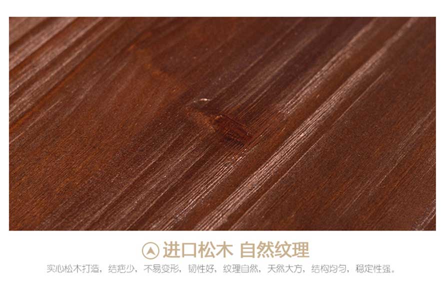 夢達新款鐵藝實木網(wǎng)吧桌進口松木材質(zhì)