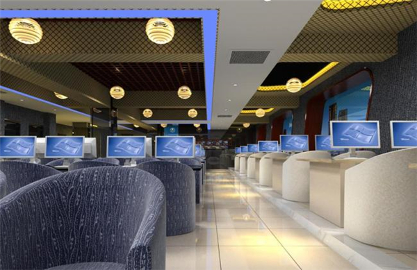 網(wǎng)吧裝修效果圖