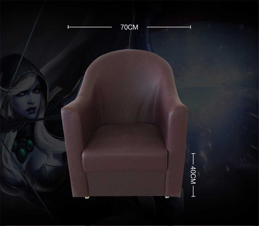 夢(mèng)達(dá)網(wǎng)吧沙發(fā)圍椅尺寸示意圖