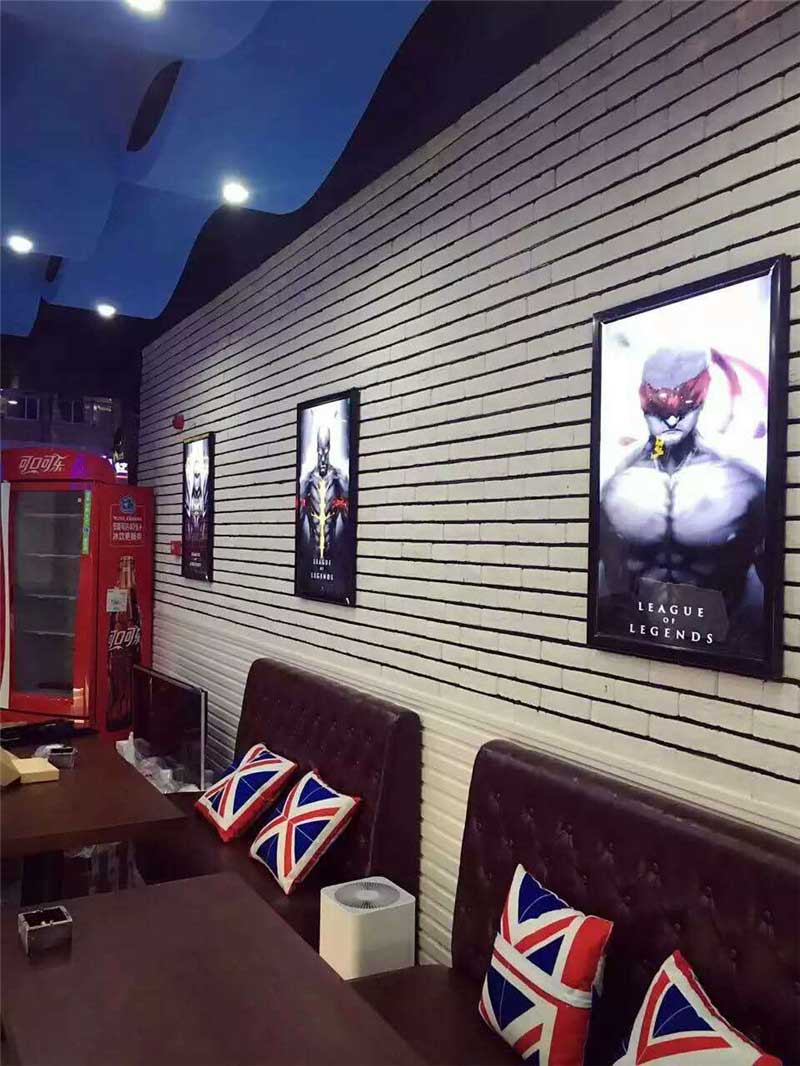 唐人網(wǎng)咖網(wǎng)吧桌椅沙發(fā)裝修效果圖