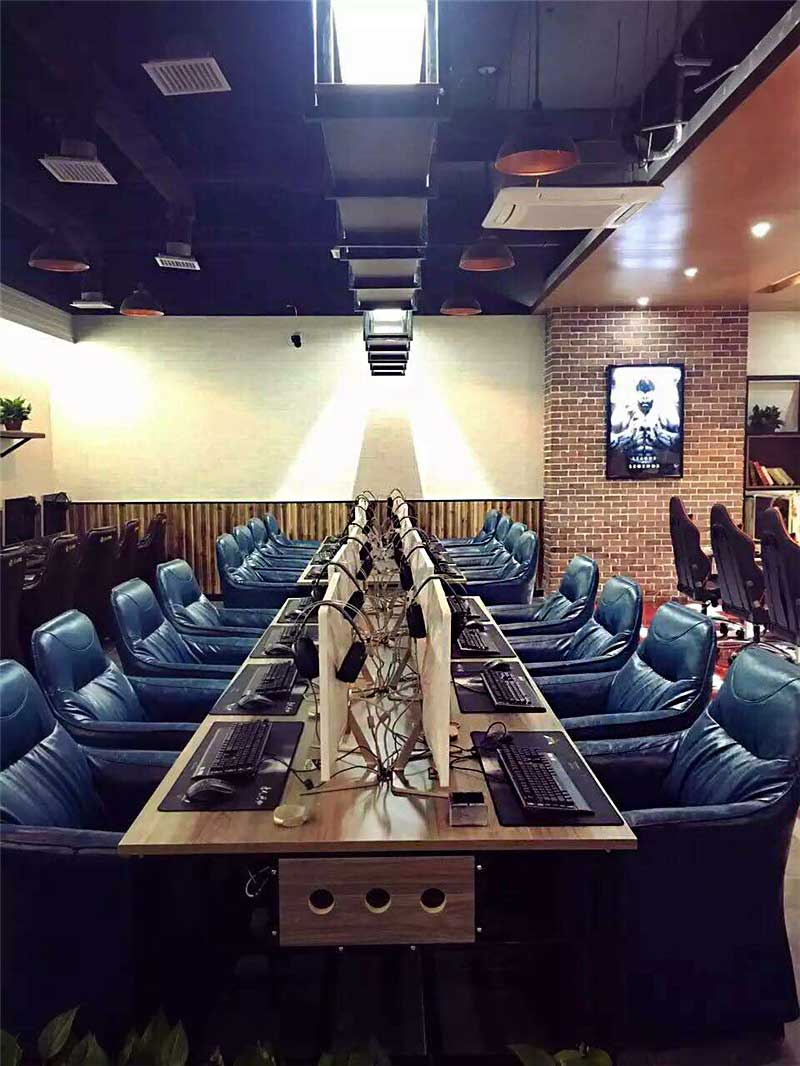 唐人網(wǎng)咖網(wǎng)吧桌椅沙發(fā)裝修效果圖