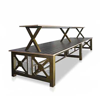 雙層網(wǎng)吧桌_型號(hào)TB002