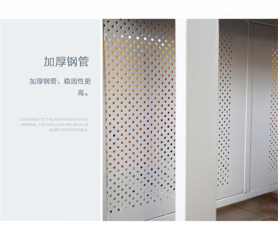 夢(mèng)達(dá)網(wǎng)吧專用桌椅桌腿采用加厚鋼管材質(zhì)