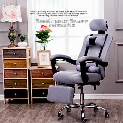 夢達網(wǎng)布可躺升降網(wǎng)吧轉椅_型號US020