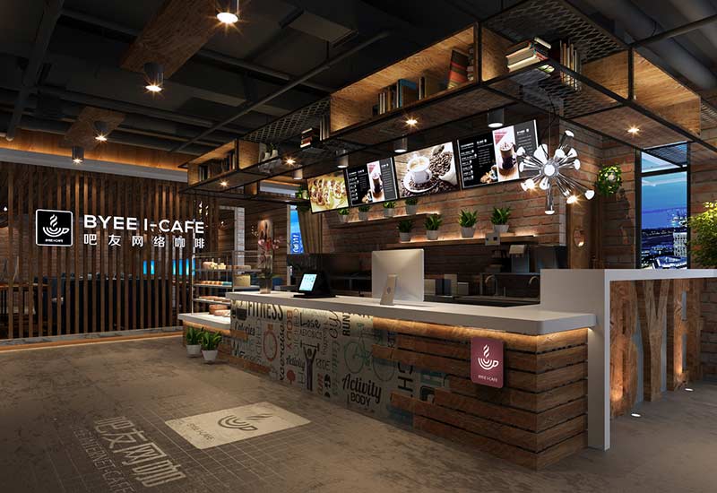 網(wǎng)咖裝修效果圖