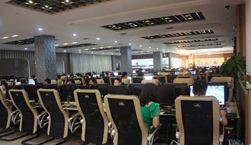 網(wǎng)吧裝修實景圖