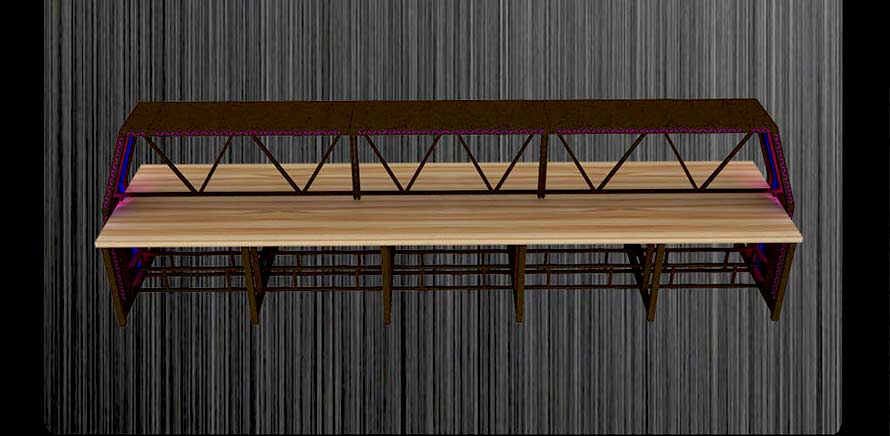 夢達(dá)網(wǎng)咖競技桌設(shè)計(jì)效果圖