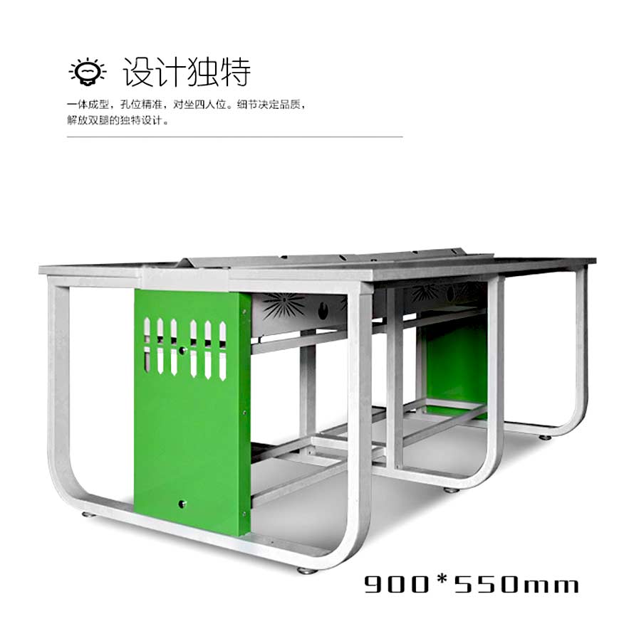 夢(mèng)達(dá)不銹鋼網(wǎng)吧電腦桌尺寸圖