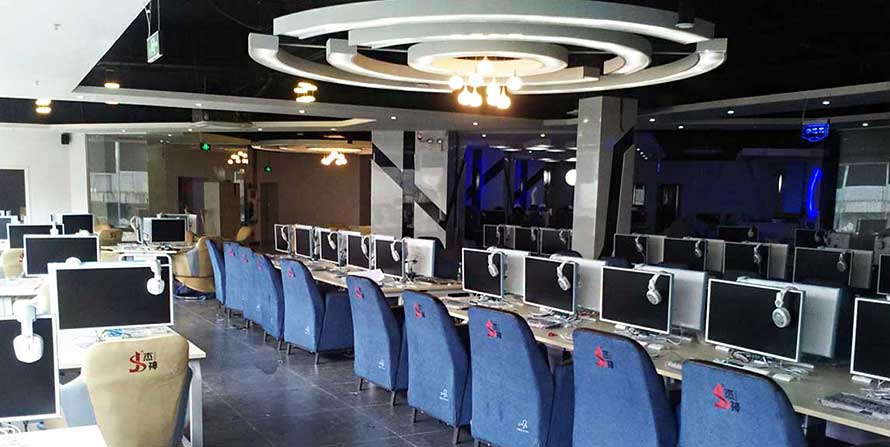 夢(mèng)達(dá)網(wǎng)咖沙發(fā)椅子裝修效果圖