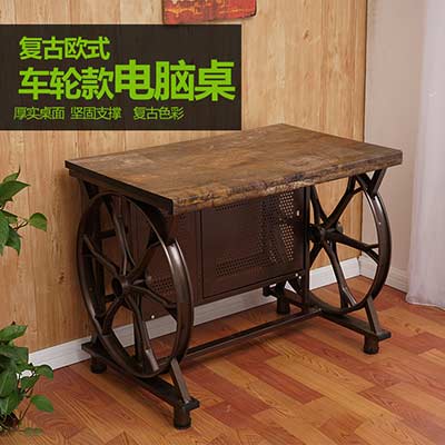 實(shí)木網(wǎng)吧桌_型號(hào)TB006