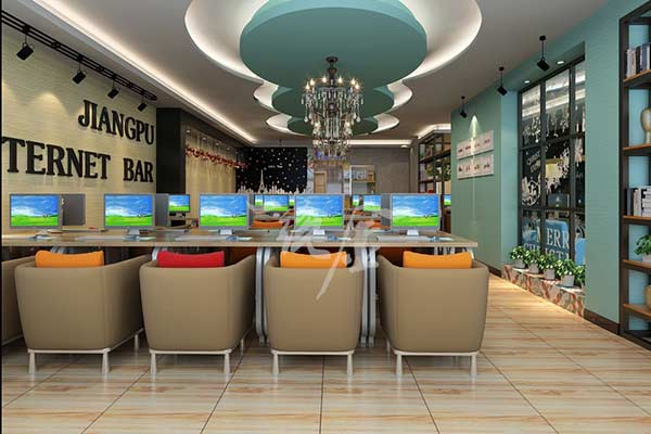 網(wǎng)吧裝修效果圖