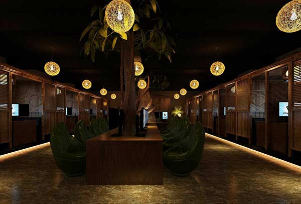 網(wǎng)吧裝修效果圖