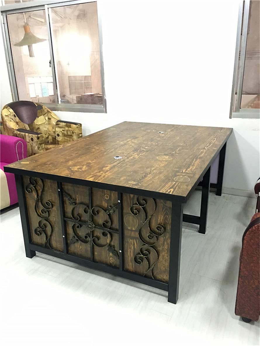 夢達機箱網吧電腦桌裝修效果圖