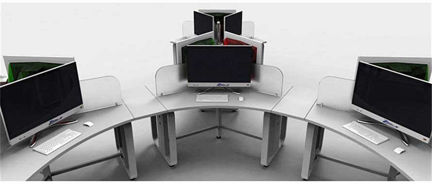 夢達網(wǎng)吧異形桌裝修效果圖