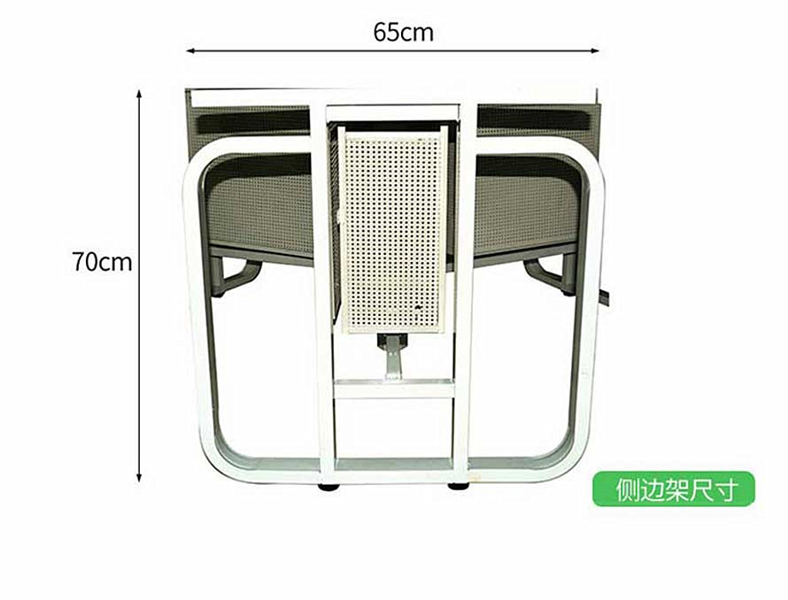 夢達網(wǎng)吧異形桌尺寸示意圖
