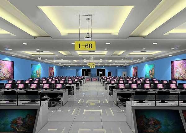 網(wǎng)吧裝修效果圖