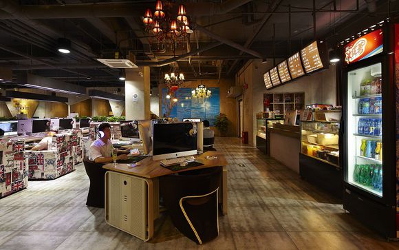 極光網(wǎng)咖桌椅裝修效果圖