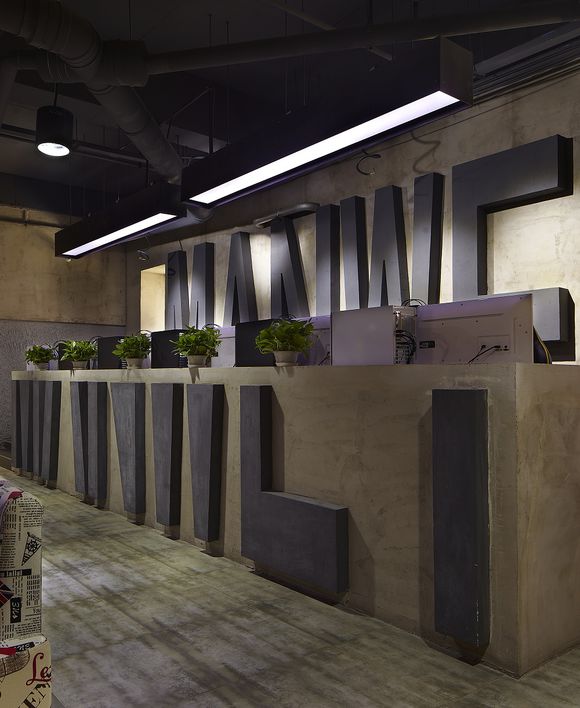 極光網(wǎng)咖桌椅裝修效果圖