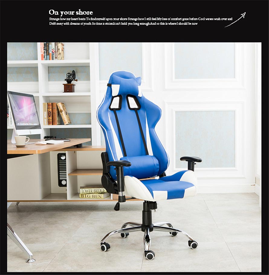 夢(mèng)達(dá)最新款網(wǎng)吧賽車椅裝修效果圖