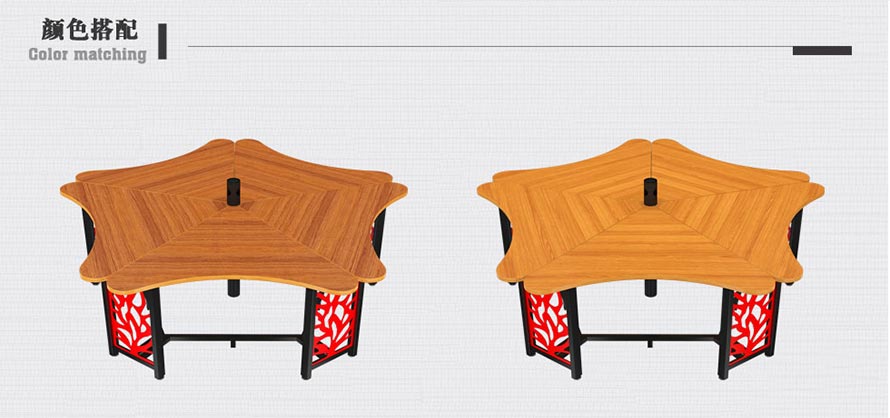 夢達網(wǎng)吧臺式電腦桌款式圖片