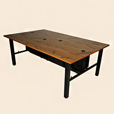 網(wǎng)吧防盜電腦桌_型號(hào)TB009