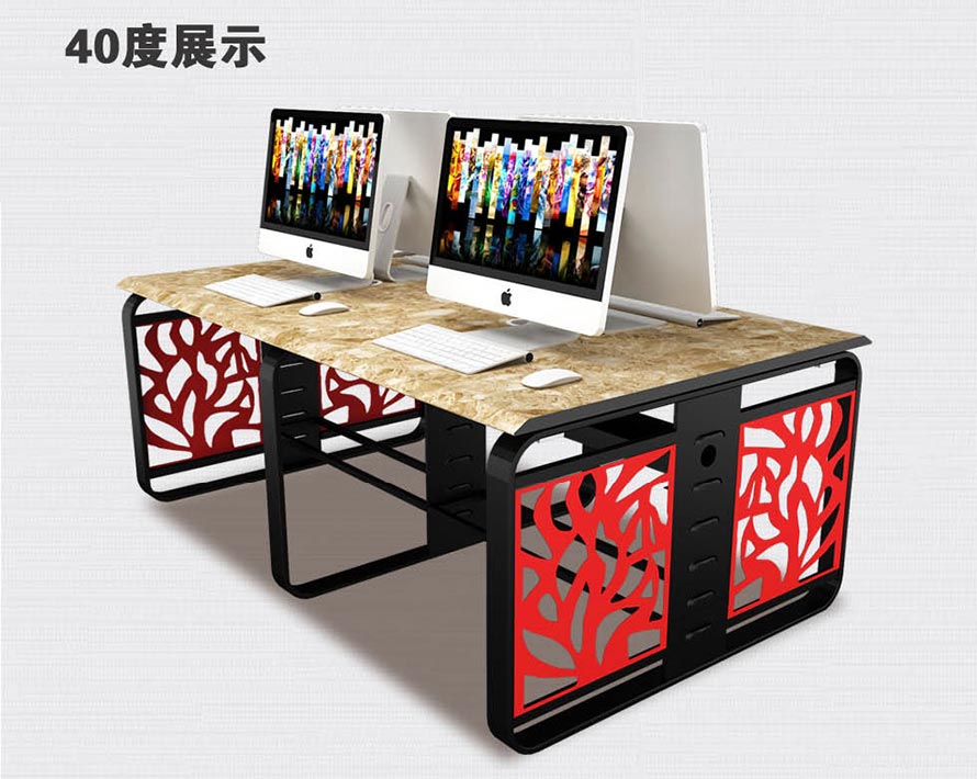 夢達大理石網(wǎng)吧桌子設計效果圖