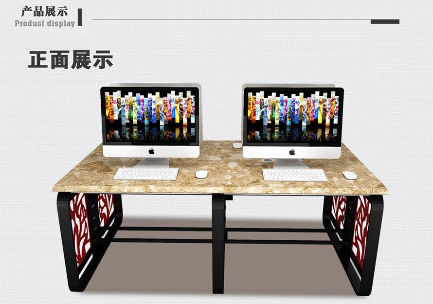 夢達大理石網(wǎng)吧桌子設計效果圖