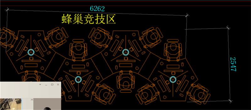 夢達(dá)個性網(wǎng)吧桌擺放設(shè)計圖