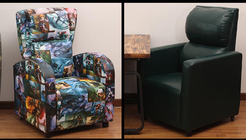 夢(mèng)達(dá)豪華型網(wǎng)吧沙發(fā)裝修效果圖