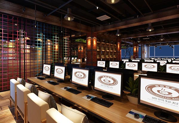 網(wǎng)咖裝修效果圖