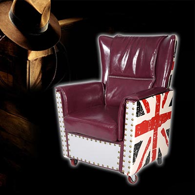 歐式單人網(wǎng)吧沙發(fā)椅_型號SF085