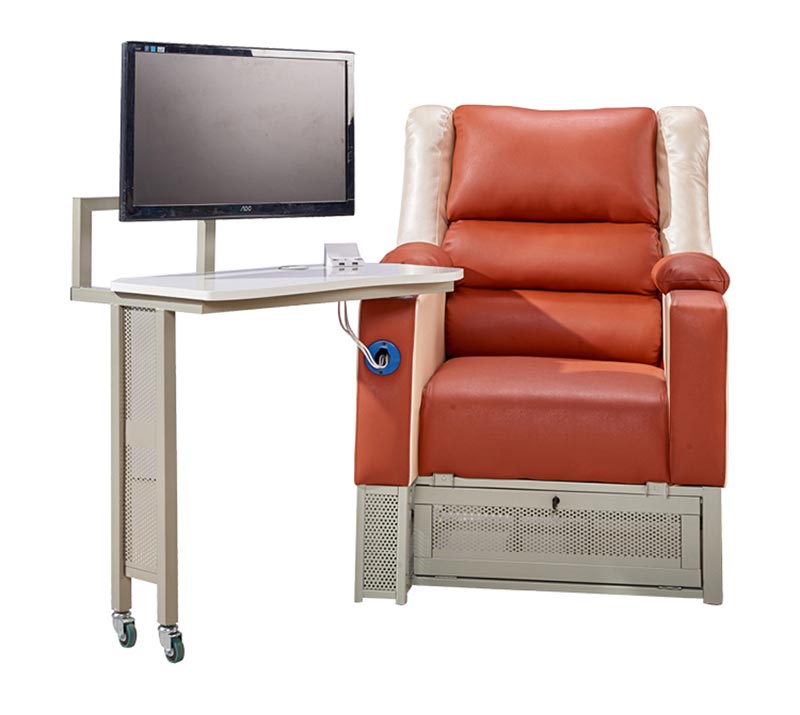 夢達棗紅+白色網(wǎng)吧桌椅一體沙發(fā)設(shè)計效果圖