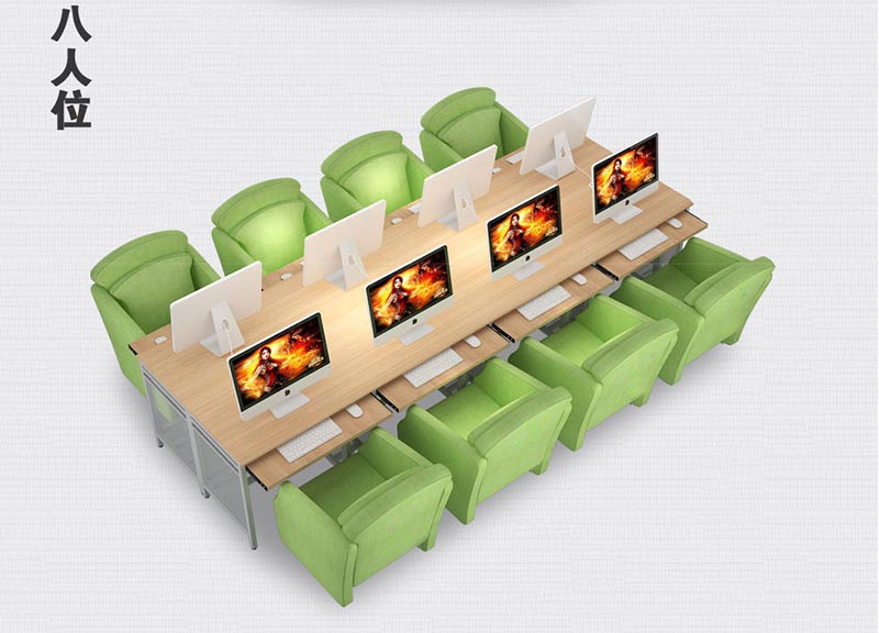 夢(mèng)達(dá)網(wǎng)吧機(jī)箱桌裝修效果圖