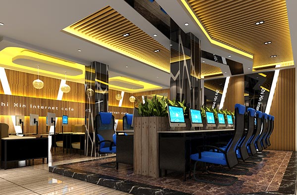 網(wǎng)吧椅子裝修效果圖