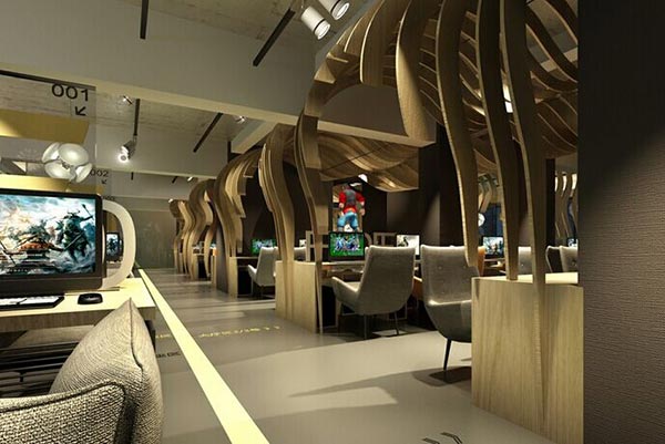 網(wǎng)吧椅裝修效果圖