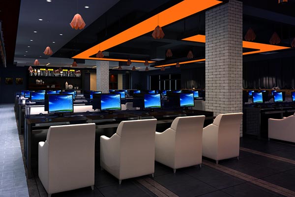 網(wǎng)吧沙發(fā)設計效果圖