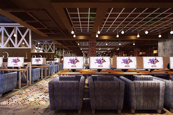 網(wǎng)吧沙發(fā)設計效果圖