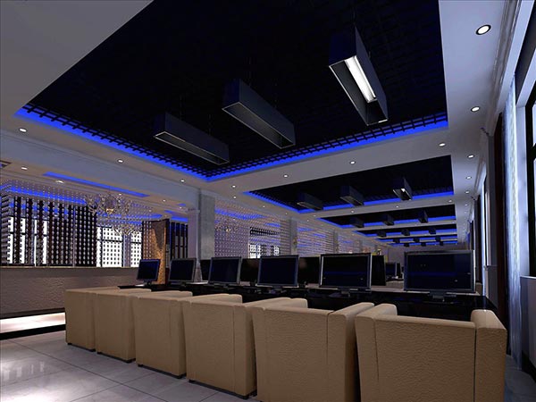 網(wǎng)吧裝修效果圖