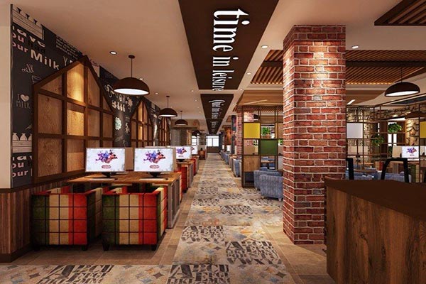 網(wǎng)吧裝修效果圖