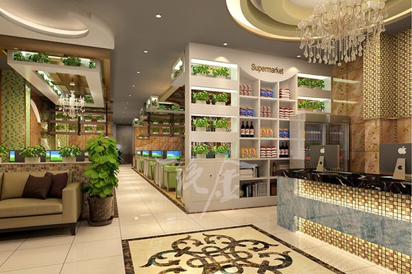 網(wǎng)吧裝修效果圖