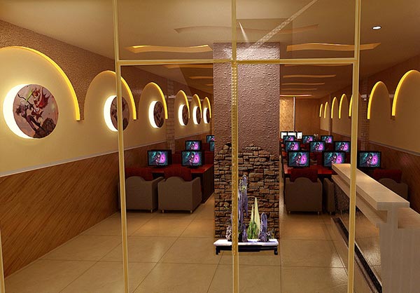 網(wǎng)吧裝修效果圖