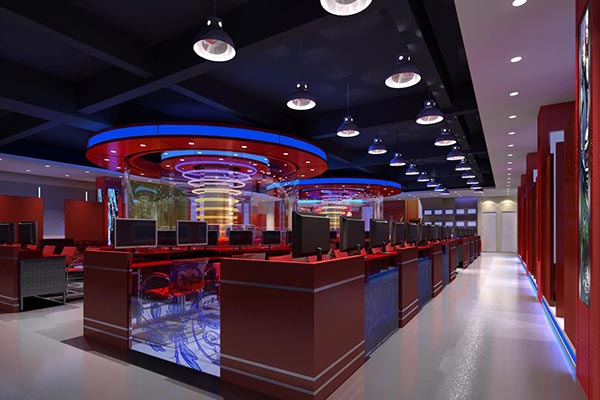 網(wǎng)吧裝修效果圖