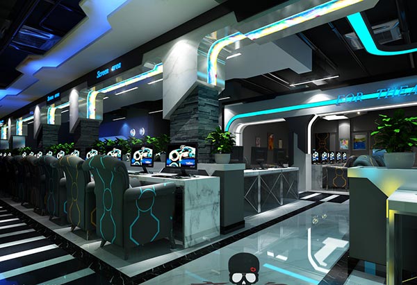 網(wǎng)吧裝修效果圖