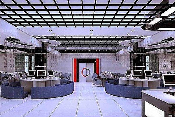 網(wǎng)吧桌裝修效果圖