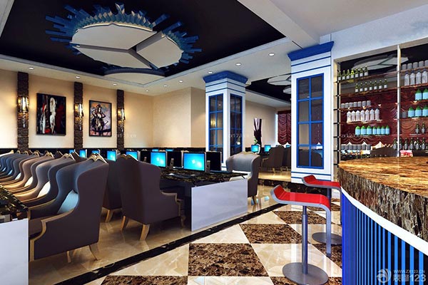 網(wǎng)吧裝修效果圖