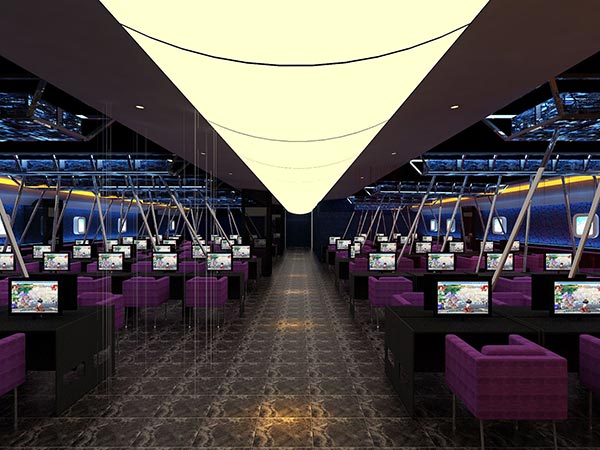 網(wǎng)吧桌子裝修效果圖